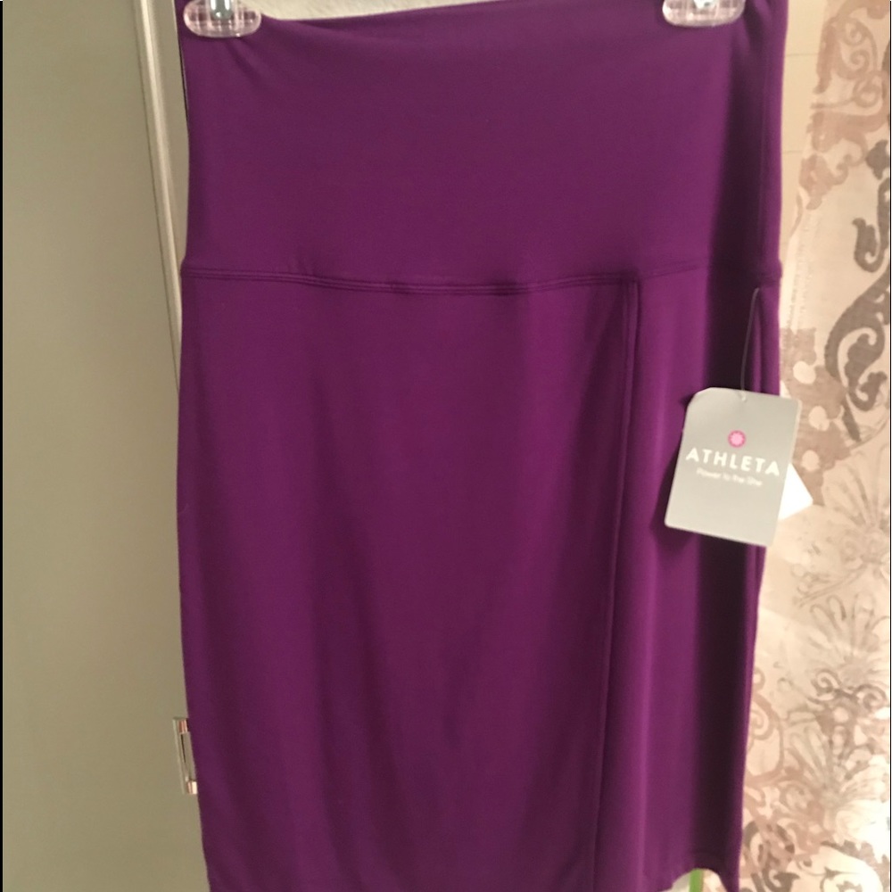 NWT Athleta purple skirt